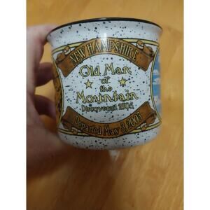 New Hampshire Old Man of the Mountain Souvenir Mug Departed May 3, 2003